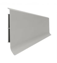 Linela Suya Dayanıklı Pvc Süpürgelik 8 cm - Gri - LNL414