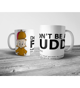Pixxa Elmer Fudd Bugs Bunny Kupa Bardak Model 1