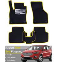 FORD KUGA 2 (2013-2019) Uyumlu EVA Paspas Tam Set–Araca Özel,Su Geçirmez,Kolay Montaj