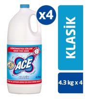 Ace Çamaşır Suyu 4LT x4