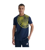 FENERBAHÇE ERKEK TRIBUN HALFTONE LOGOLU TSHIRT (Lacivert)