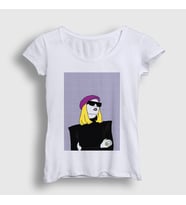 Presmono Kadın Beyaz Cool Roisin Murphy T-Shirt 548199tt