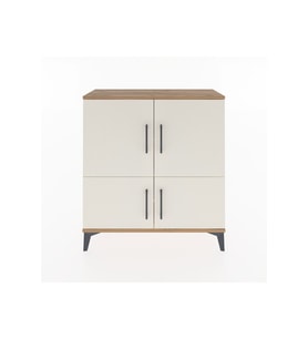 Arges Şifonyer 3 Raflı 4 Kapaklı 88x30x96 Çam-Aytaşı