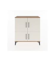 Arges Şifonyer 3 Raflı 4 Kapaklı 88x30x96 Çam-Aytaşı