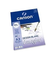 Canson Imagine Çok Amaçlı Blok 200 gr. 50 Sayfa A3 