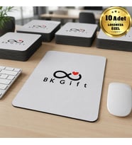 Logonuza Özel 10 Adet 17,5x21,5 cm Kaymaz Tabanlı Dikdörtgen Mouse Pad Baskılı
