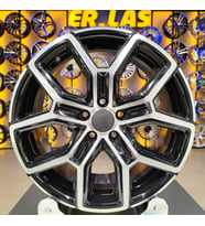 4 Adet DY-946 7*16 5*98 ET39 58,1 BLACK MACK JANT (Takım)