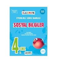 Okyanus Yayınları 4. Sınıf Classmate Sosyal Bilgiler Etkinlikli Soru Bankası