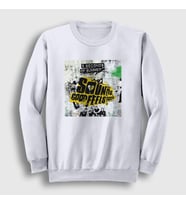 Presmono Unisex Beyaz Wall 5 Seconds Of Summer Sweatshirt 79287tt