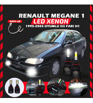 Renault Megane 1 1995-2003 Sis Farı Uyumlu Şimşek Etkili Led Xenon Light Series H1