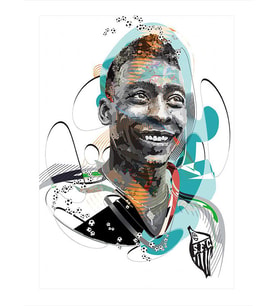 Pele Model Ahşap Tablo
