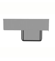 Electrolux Professional BHRPITB10L Konveyörlü Tip Ön Yıkama Dolum Tablası + Evye, Soldan>sağa, U=1000mm ,865488
