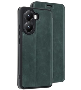 Poco X7 Pro Kılıf Flip Cover - Koyu Yeşil