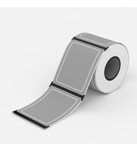 Niimbot T50x70mm 110 Adet Şeffaf Etiket - Beyaz Çerçeveli (B1,B21S,B21Pro)