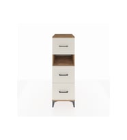Kronos Dolap Tek Raflı 3 Çekmeceli 44x59x134 Çam-Aytaşı