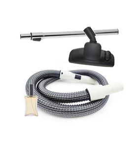 Arçelik Uyumlu 3195750200 Elektrikli Süpürge Çelik Telli Hortumu Emici Yer Başlığı Teleskopik Boru