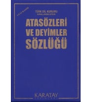 Atasözleri ve Deyimler Sözlüğü (Plastik Kapak)