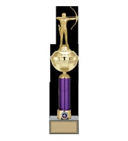 ODAK KUPA - Figürlü Kupalar - Okçu Figürlü Kupalar FG-059 A - 46 cm