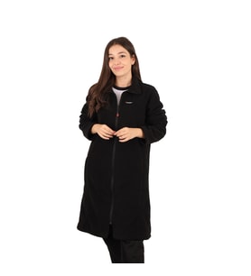 Kadın Polar Ceket - Zenobya Siyah Polar Ceket