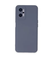 Realme 9i 4G Kılıf Nano içi Kadife Silikon - Gri