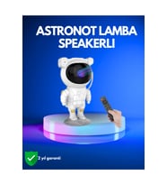 Ayarlanabilir Parlaklık ve Zamanlayıcı Modlu Astronot Lamba