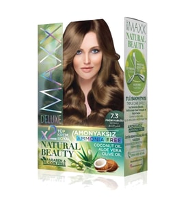 Natural Beauty Amonyaksız Saç Boyası 7.3 Fındık Kabuğu