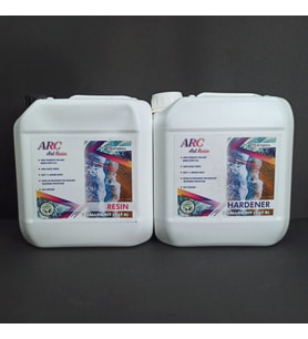 EPOKSİ REÇİNE ULTRA ŞEFFAF ART RESİN SANATSAL EPOKSİ 4 LT SET