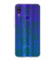 Xiaomi Redmi Note 7 Pro Uyumlu Kapak Nostalji Desen Tasarımlı Şeffaf Silikon Kılıf