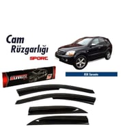 Kia Sorento Mugen Cam Rüzgarlığı 2003-2010 arası 4'lü Sunplex (Beyaz)