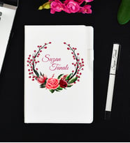 Arkadaşa Doğum Günü Hediyesi Kişiye Özel Defter ve Roller Kalem Hediye Seti