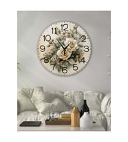 Retro Tasarımlı Duvar Saati 35X35 CM (Karışık)