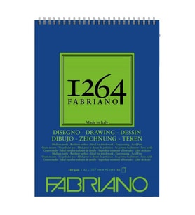 Fabriano 1264 Drawing Paper Çizim Defteri 180 gr A3 50 yp Üstten Spiralli 