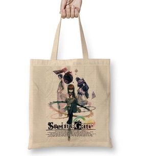 Steins Gate Death Note One Piece Tokyo Ghoul Bez Çanta Uzun Saplı