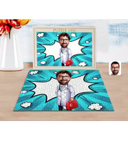 BK Gift Kişiye Özel Erkek Acil Tıp Teknisyeni Karikatürlü 1000 Parça Profesyonel Puzzle-1