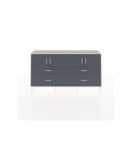 Arges Konsol 2 Raflı 4 Çekmeceli 4 Kapaklı 176x30x99 Aytaşı-Antrasit