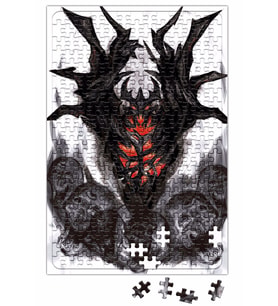Dota 2 Nevermore Puzzle 240 Parça Yapboz