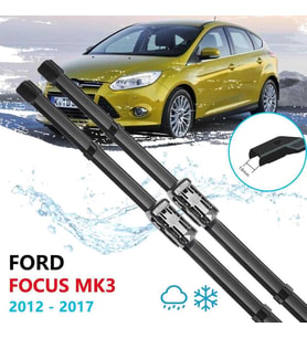 Ford Focus 3 Ön Cam Silecek Süpürgesi Takımı 2012-2018