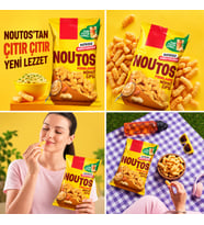 Fırın Nohut Cipsi 55 Gr Fıstık