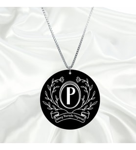 Keyf'ince Shopping P Harfli Pleksi Dikiz Ayna Araba Süsü I Model - 3 I Kişiye Özel I Firmalara Özel I Universal Araba Ayna Süsü