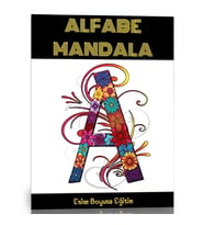 Alfabe Mandala Boyama Kitabı (Herkes İçin)
