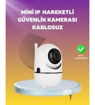 1080p Wifi Akıllı Güvenlik Kamerası – Pan & Tilt, Hareket Takip Ve İki Yönlü Ses