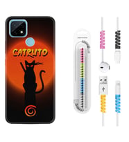 Realme C11 C21 C21Y C25Y C11 2021 Kılıf Kablo Koruma Spiral Silikon Catrudo 1679