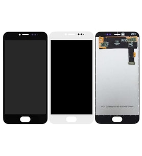General Mobile GM6 ile Uyumlu Lcd Ekran Dokunmatik (Beyaz)