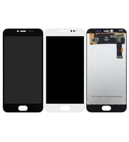 General Mobile GM6 ile Uyumlu Lcd Ekran Dokunmatik (Beyaz)