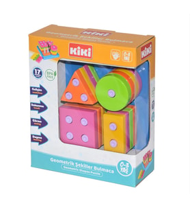 Kiki Geometrik Şekiller Bulmaca AE-1410