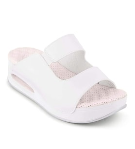 Muya Beso 35201 Anatomik Airmax Memory Foam Kadın Terlik Beyaz