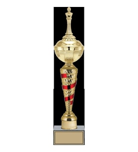 ODAK KUPA - Figürlü Kupalar - Satranç Figürlü Kupalar FG-077 C - 46 cm
