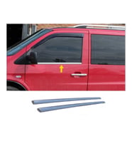Mercedes Vito W638 Krom Cam Çıtası 2 prç. 1999-2004 P. Çelik