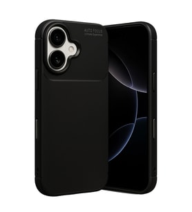 Apple İphone 17 Auto Focus Karbon Kapak - Siyah