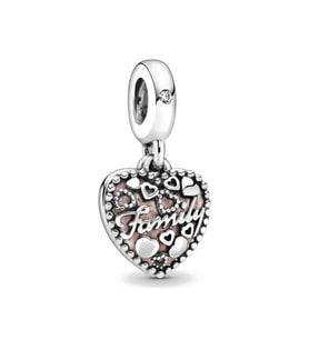 Nur Silver Family Gümüş Charm NUR-CM00352